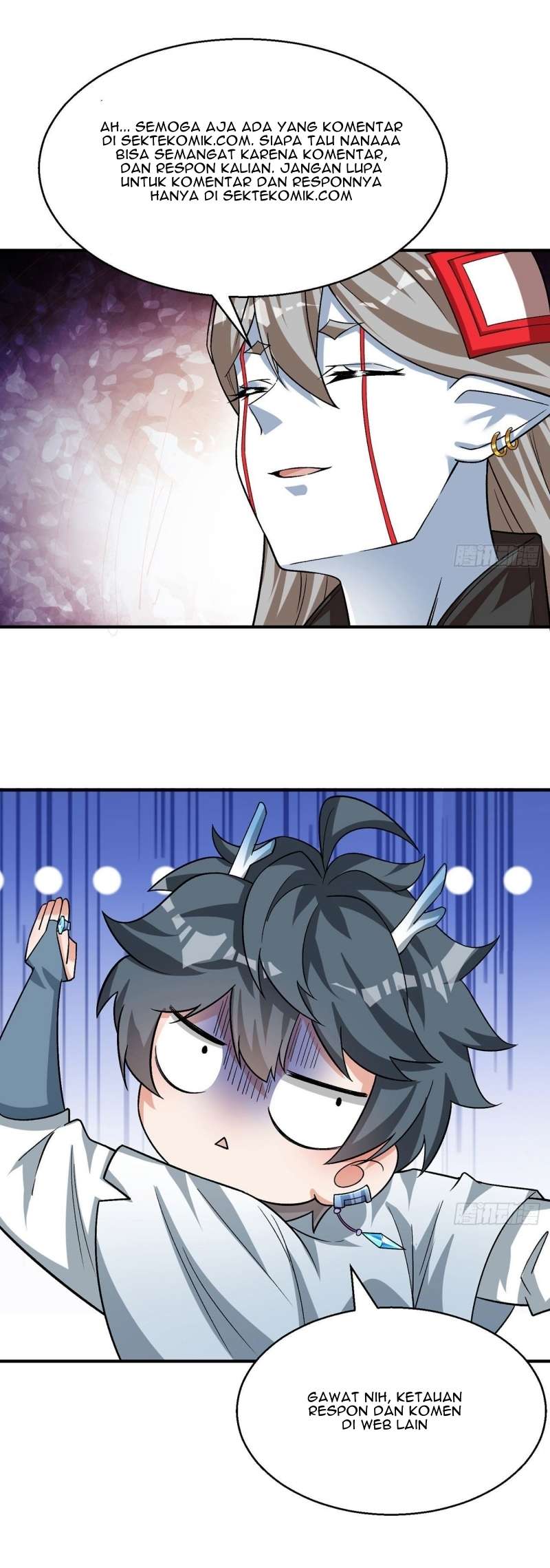 Immortal Swordsman in The Reverse World Chapter 184 Bahasa Indonesia